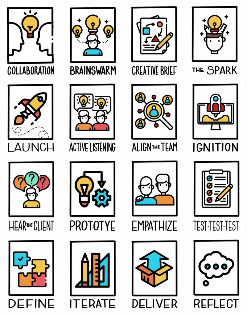 badge icons pattern