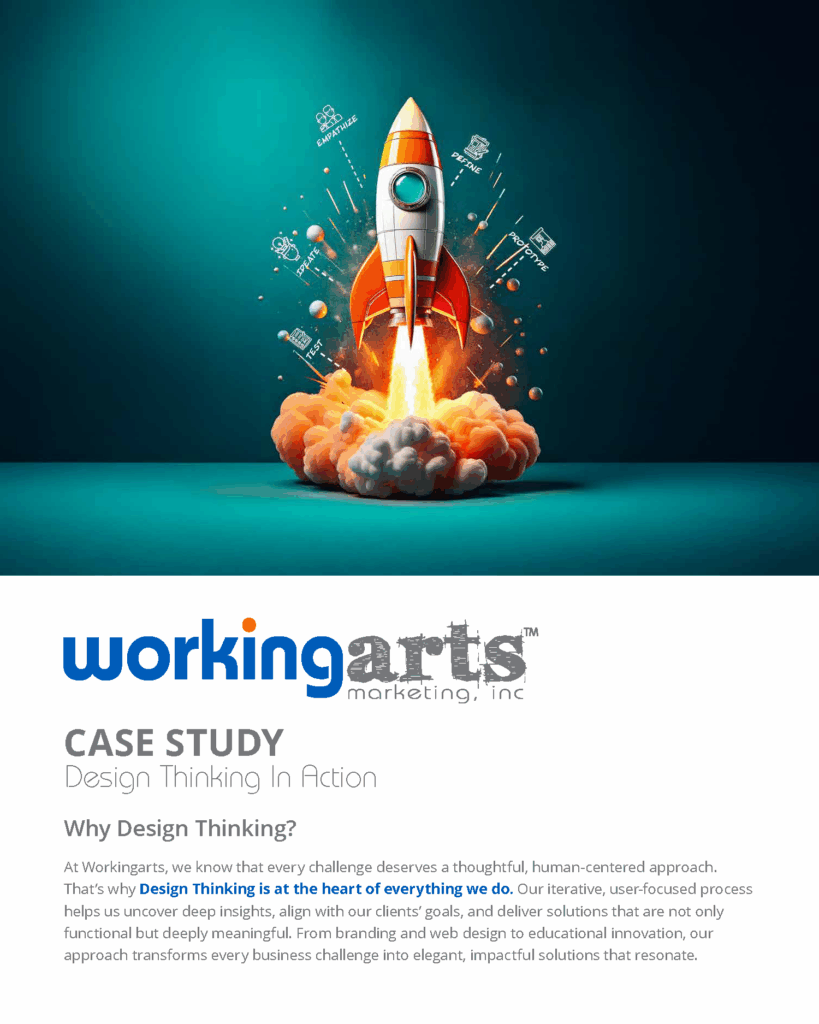 Case Study: Design Thinking Cover (mobile)