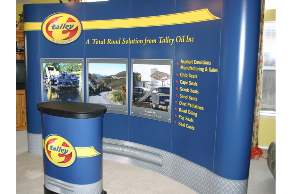 Talley Oil Trade Show Booth