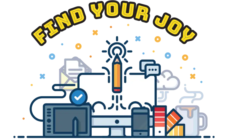 Find Your Joy in Design illustration