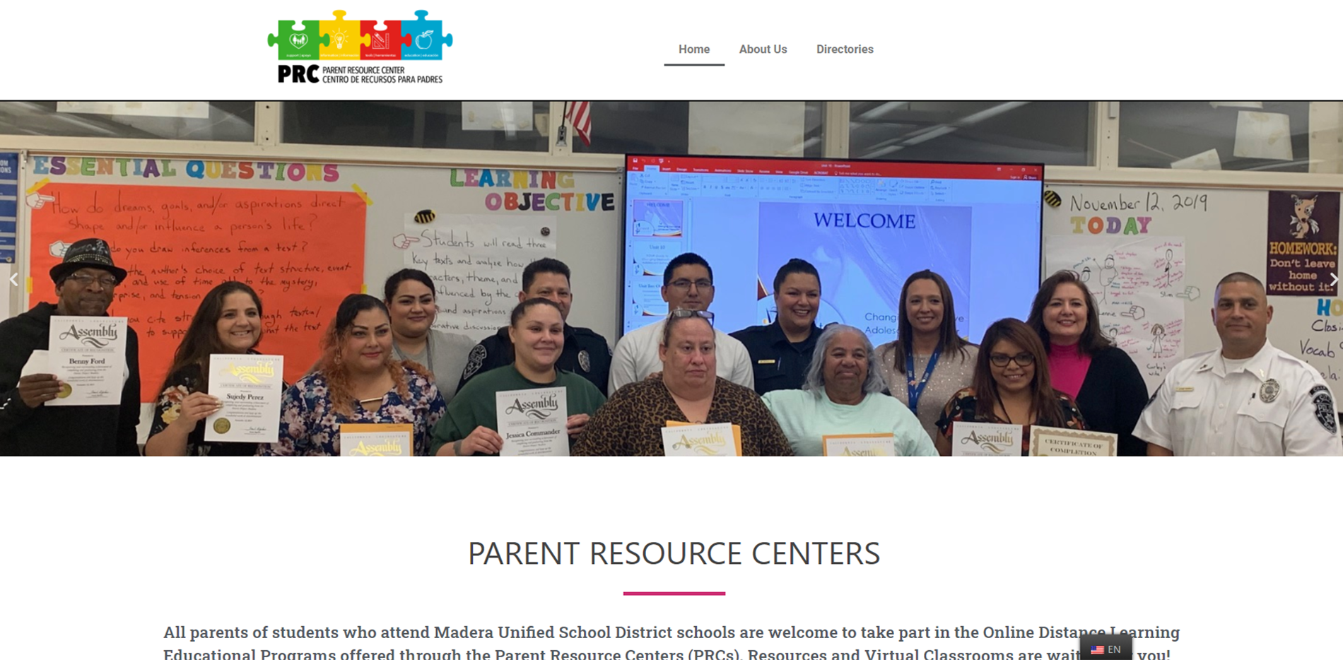 Parents Resource Center